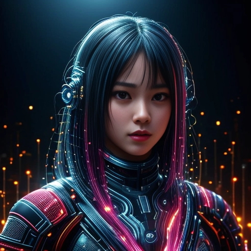 Pao mise en page internet vidéo illustration 3d serveur IA générative AI freelance paris studio de création magazines F2NQ0VU0